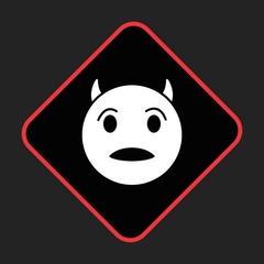 Angry Emoji Icon For Your Design,websites and projects.