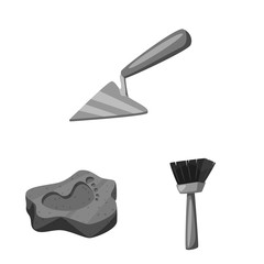 Isolated object of story and discovery sign. Set of story and items stock vector illustration.