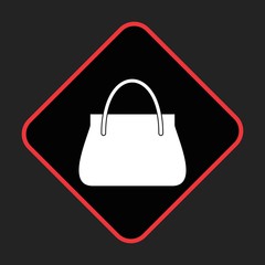 Lady Bag Icon For Your Design,websites and projects.