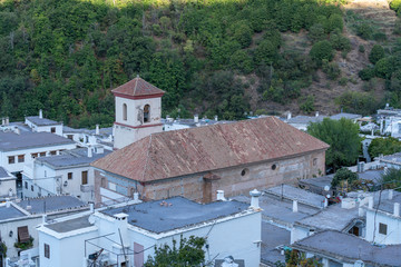 Fototapeta na wymiar Pampaneira church in the Alpujarra