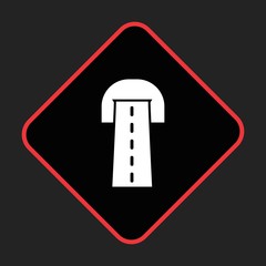  Road Tunnel Icon For Your Design,websites and projects.