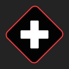 Obraz premium Plus Icon For Your Design,websites and projects.