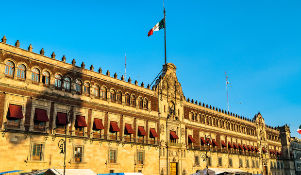 The National Palace in Mexico City - Powered by Adobe