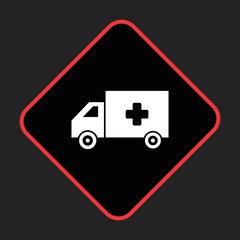 Ambulance Icon For Your Design,websites and projects.