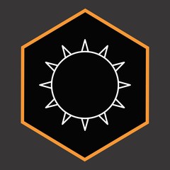 Sun Icon For Your Design,websites and projects.