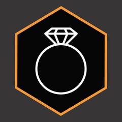 Diamond Icon For Your Design,websites and projects.