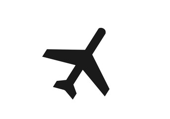 airplane icon vector 