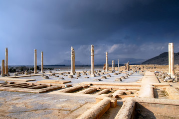 Persepolis (6th-4th century BC) was capital of the Achaemenid Empire. World Heritage Site since 1979. Iran