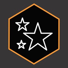Fototapeta premium Stars Icon For Your Design,websites and projects.