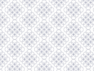 Repeating circle shape vector pattern