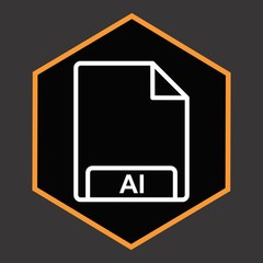 AI Icon For Your Design,websites and projects.