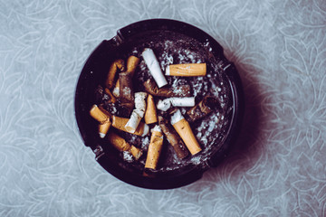 Aschenbecher von oben