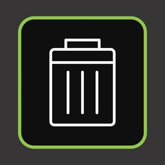 Trash Icon For Your Design,websites and projects.