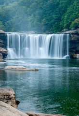 waterfall in the park