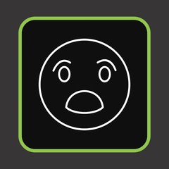  Surprise Emoji Icon For Your Design,websites and projects.
