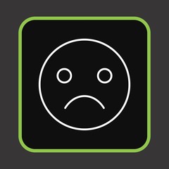Cry Emoji Icon For Your Design,websites and projects.
