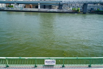 両国橋付近の隅田川
