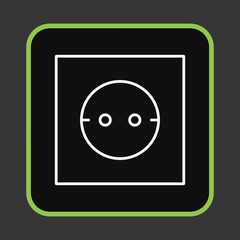 Socket Icon For Your Design,websites and projects.