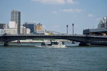 両国橋付近の隅田川
