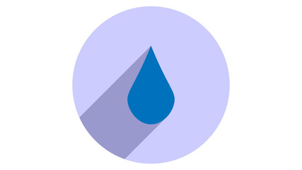 Water droplet icon vector design. Fall icons vector. Rain drop vector