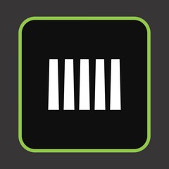 Zebra Crossing Icon For Your Design,websites and projects.