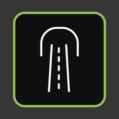  Road Tunnel Icon For Your Design,websites and projects.
