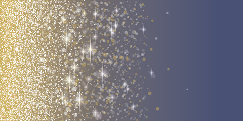 Purple and Gold glitter background