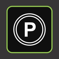 Parking Icon For Your Design,websites and projects..