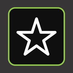 Obraz premium Star Icon For Your Design,websites and projects.