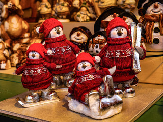 Christmas Decoration on Hellbrunn Christmas Market, Hellbrunn Palace,  Salzburg, Austria