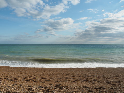 Blick aufs Meer in Brighton