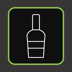 Wine bottle Icon For Your Design,websites and projects.