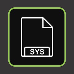 SYS Icon For Your Design,websites and projects.