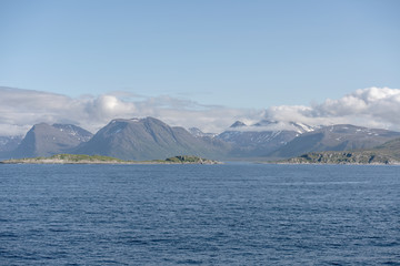 emerging cliffs near Sandland cape, Norway