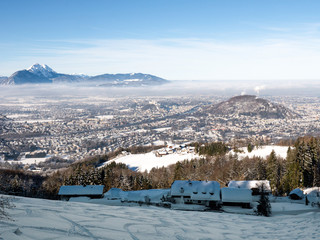 Winter Mood On The Gaisberg, near Salzburg, Austria