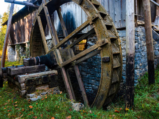 Old Water Mill in Salzburg, Austria