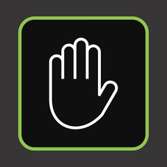 Hand Icon For Your Design,websites and projects.
