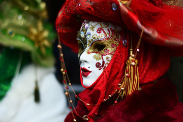 i colori vivaci del carnevale