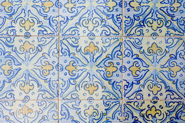 Great for textures Andalusia style wall Azulejos tiles background