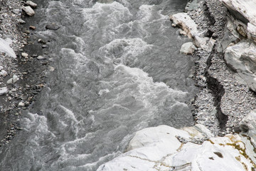 Taroko Gorge is an impressive 19-km-long canyon, situated near Taiwan's east coast. The area of the gorge is also identified as Taroko Gorge National Park. The upward thrust of hard rock, combined wit
