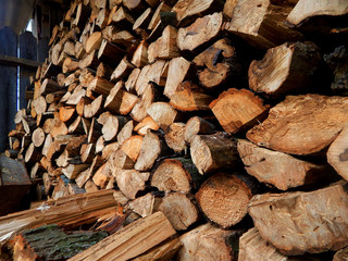 pile of wood