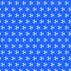 Abstract seamless pattern with stars blue design vector backgorund