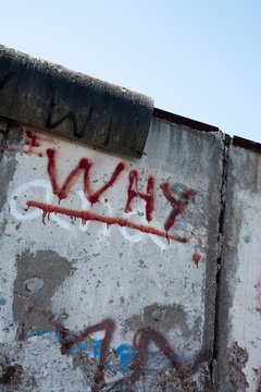 why written in the Berlin Wall