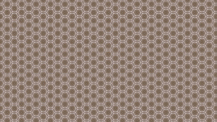 Brown White Geometric Pattern Design