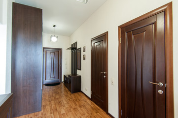Russia, Moscow- June 05, 2019: interior room apartment. standard repair decoration in hostel