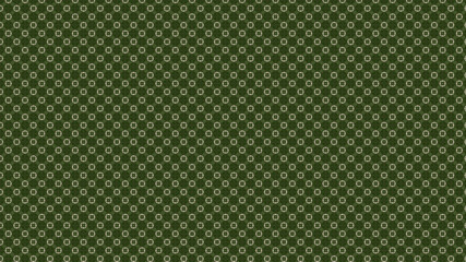 Green Colored Vintage Pattern Design