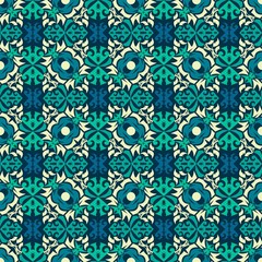 seamless pattern of ethnic pattern. fabric motif design. vector design inspiration. Creative textile for fashion or cloth. batik concept.