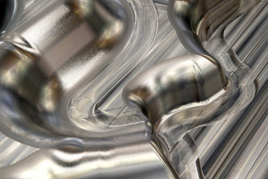metal aluminio texturas formas abstracto