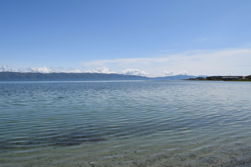 View of lake Sevan, Armenia
