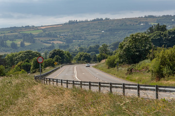 A Road in the Kerry Countryside, Ireland